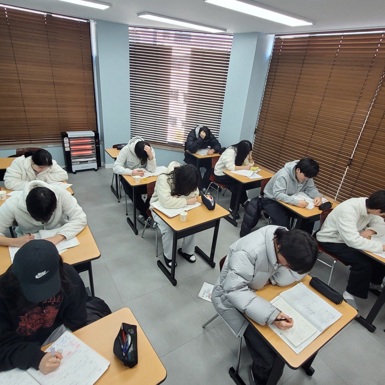 고등부 수업 모습
